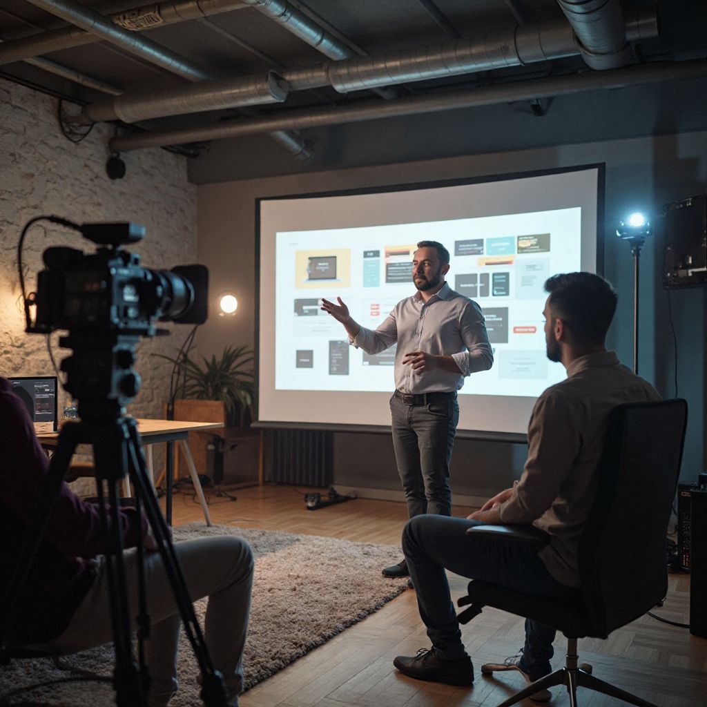 Online webinar about procrastination